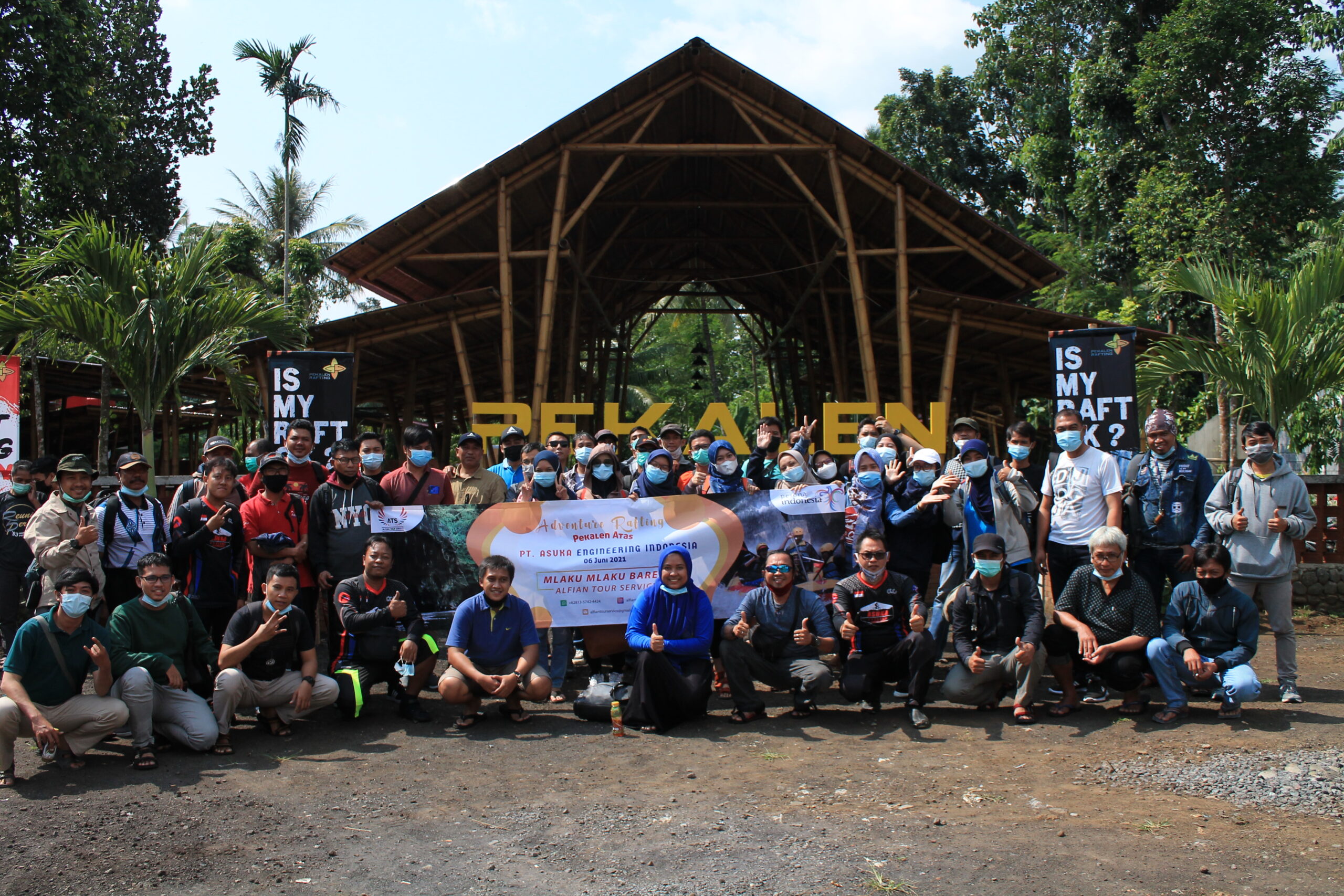 Read more about the article Outbound Rafting Pekalen 2021