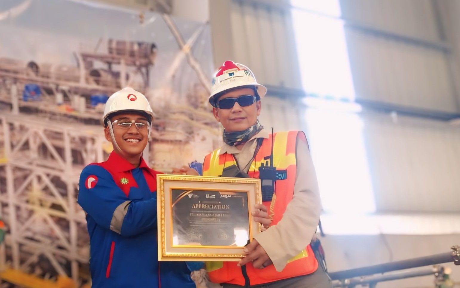 You are currently viewing PT. Asuka Engineering Indonesia Raih Penghargaan “30 Million Manhours” dari PT Chiyoda International Indonesia
