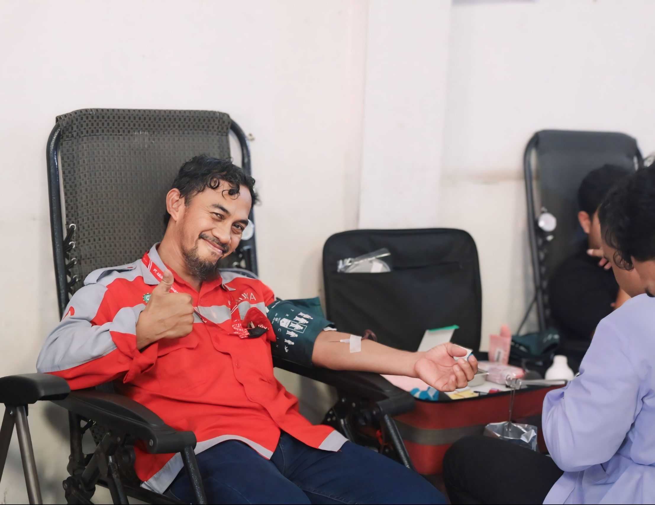 You are currently viewing Antusias Jajaran Direksi dan Karyawan Asuka Group ikuti kegiatan Donor Darah