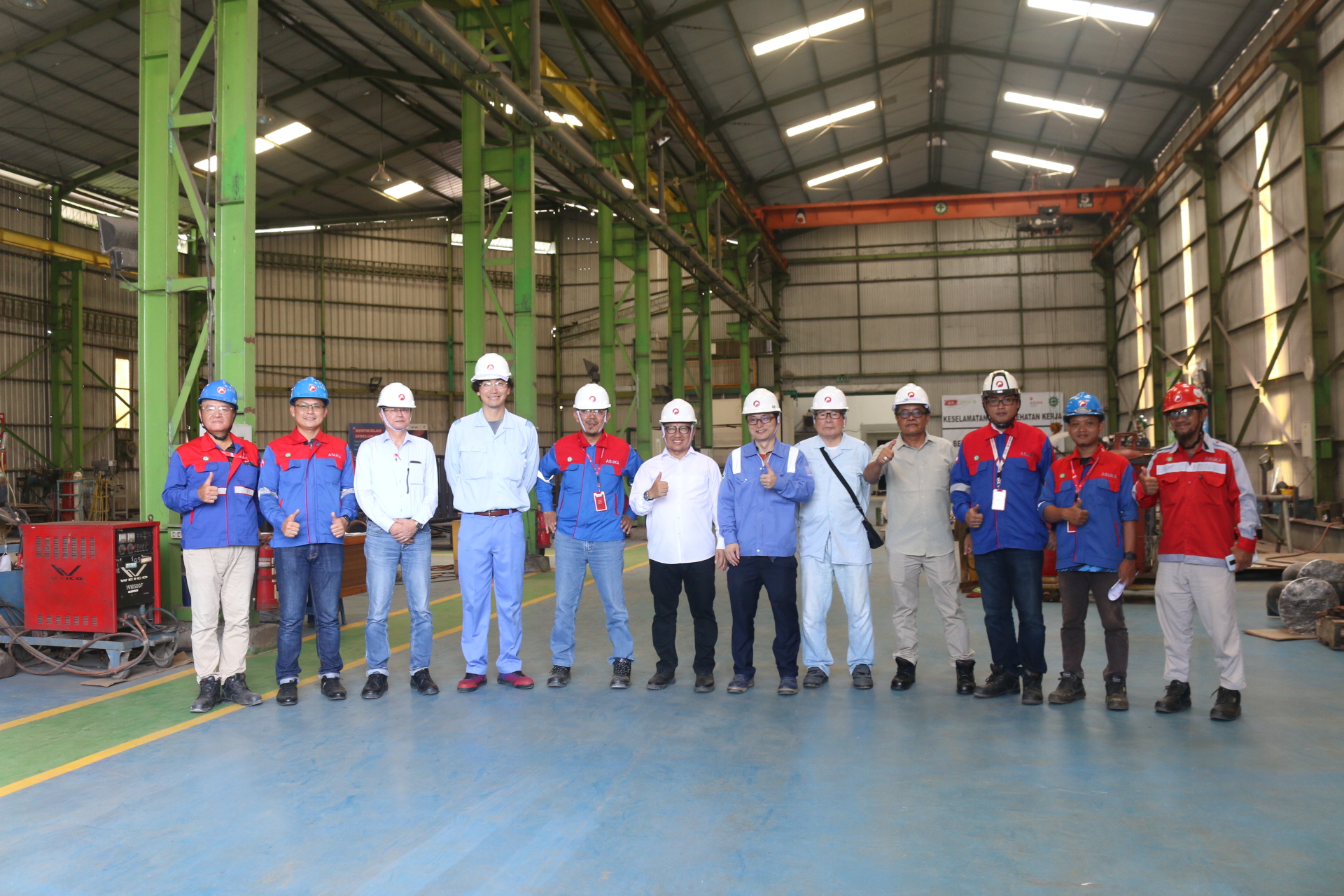 You are currently viewing PT Asuka Engineering Indonesia dapat Kunjungan Kerjasama Kerja dari PT Meiden Corporation