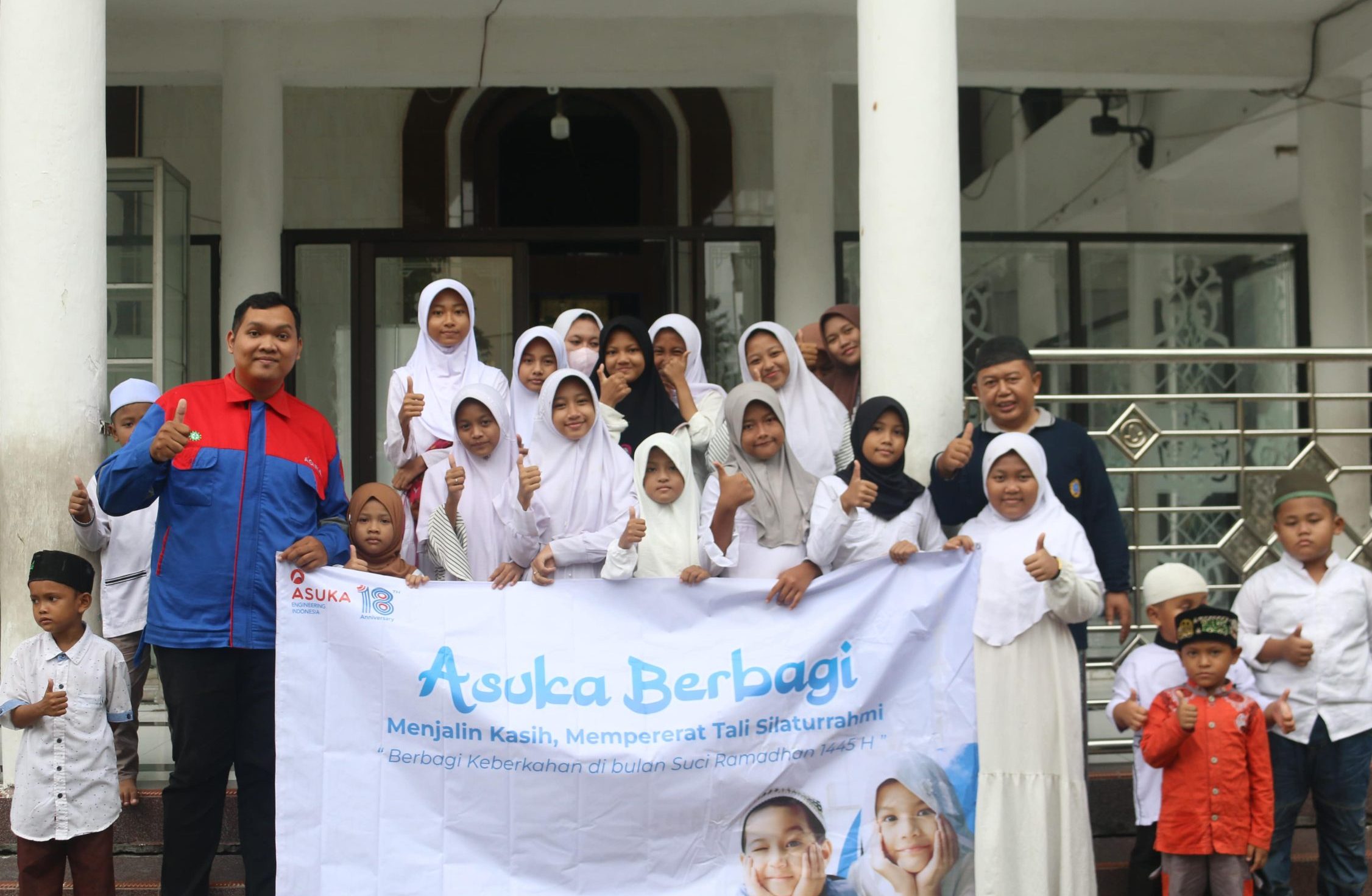 You are currently viewing Kegiatan CSR PT Asuka Engineering Indonesia, Berikan Ratusan Bantuan Santunan kepada Anak yatim & Dhuafa