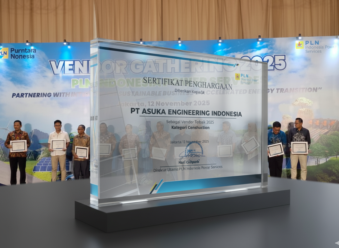 Read more about the article PT Asuka Engineering Indonesia Sabet Penghargaan “Construction Terbaik” dari PLN Indonesia Power Services